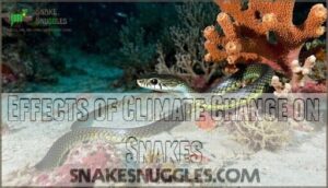 effects of climate change on snakes