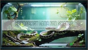 emergency care for snakes
