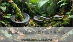 enclosure maintenance and care
