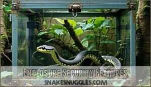 enclosure security features