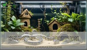enclosure setup and maintenance