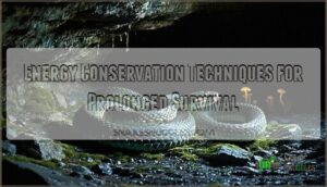 energy conservation techniques for prolonged survival