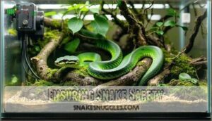 ensuring snake safety