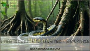 environmental factors affecting mangrove snakes