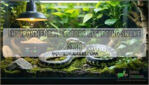 environmental factors affecting snake skin