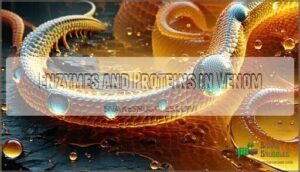 enzymes and proteins in venom