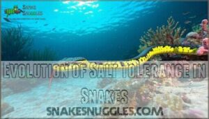 evolution of salt tolerance in snakes