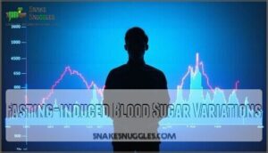 fasting-induced blood sugar variations