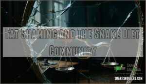 fat shaming and the snake diet community