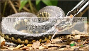 feeding pet snakes mice