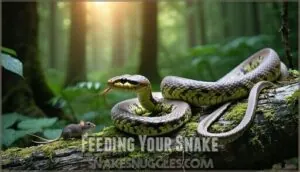 feeding your snake feeding your snake