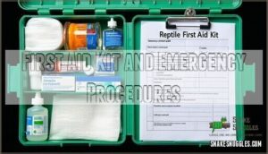 first aid kit and emergency procedures