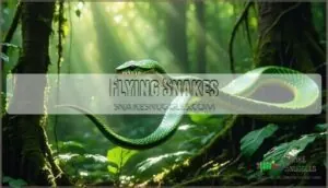 flying snakes flying snakes