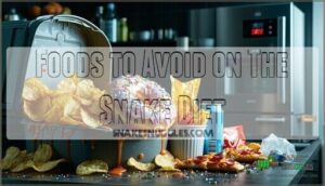 foods to avoid on the snake diet
