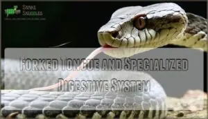 forked tongue and specialized digestive system forked tongue and specialized digestive system