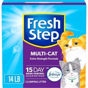 Fresh Step Clumping Cat Litter, B000VDR8LA