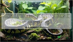 fungal and bacterial infections in ball pythons
