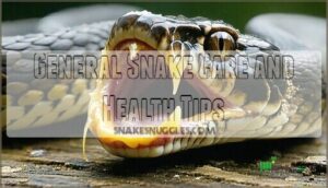 general snake care and health tips