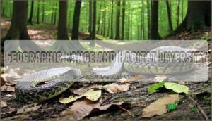 geographic range and habitat diversity