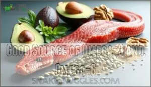 good source of omega-3 and omega-6 good source of omega-3 and omega-6