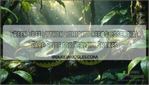 green tree python humidity needs