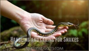 handling and caring for snakes