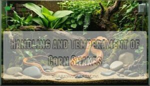 handling and temperament of corn snakes