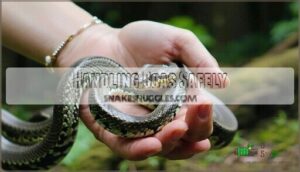 handling boas safely