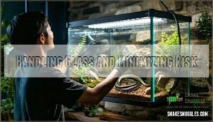 handling glass and minimizing risk