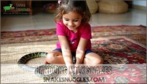 handling milk snakes