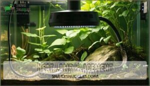 heat lamp placement
