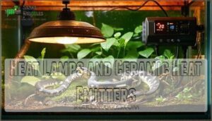 heat lamps and ceramic heat emitters