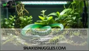 heating and lighting equipment for terrariums heating and lighting equipment for terrariums
