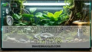 heating and lighting options for snakes heating and lighting options for snakes