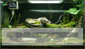 heating and lighting requirements