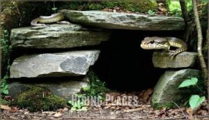 hiding places