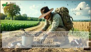 hiring professional wildlife control services