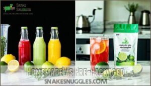 homemade vs pre-packaged