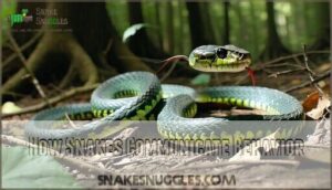 how snakes communicate behavior