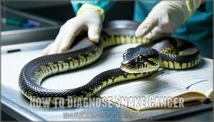 how to diagnose snake cancer