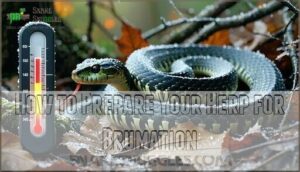 how to prepare your herp for brumation
