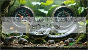 how to prevent snake health issues