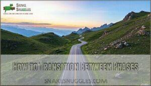 how to transition between phases