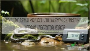 how to treat snake lethargy