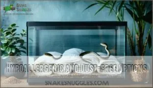 hypoallergenic and dust-free options hypoallergenic and dust-free options