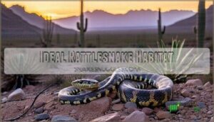 ideal rattlesnake habitat