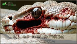 identifying visible wounds
