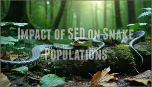 impact of sfd on snake populations