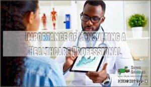 importance of consulting a healthcare professional