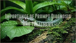 importance of prompt diagnosis and treatment